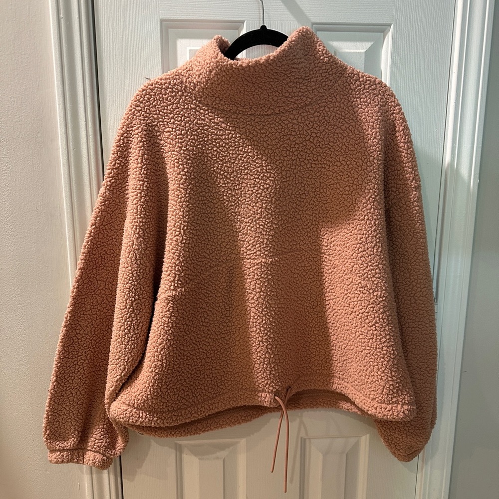 Cozy Rose Sherpa Jacket